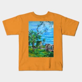 Rural Area House. Kids T-Shirt
